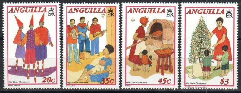 Anguilla Stamp 894-897  - 93 Christmas 