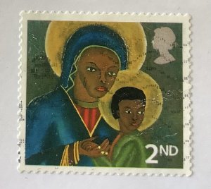 Great Britain 2005 Scott 2328 used - 2nd, Christmas, Madonna & Child