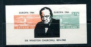 Great Britain Regional issue Europa Davaar Island Sir Winston Churchill  10655