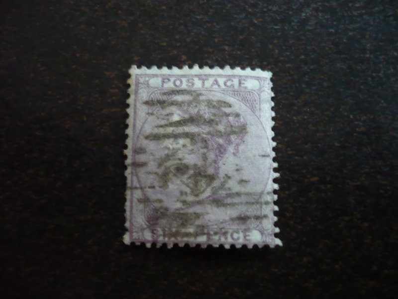 Stamps - Great Britain - Scott# 27 - Used Part Set of 1 Stamp