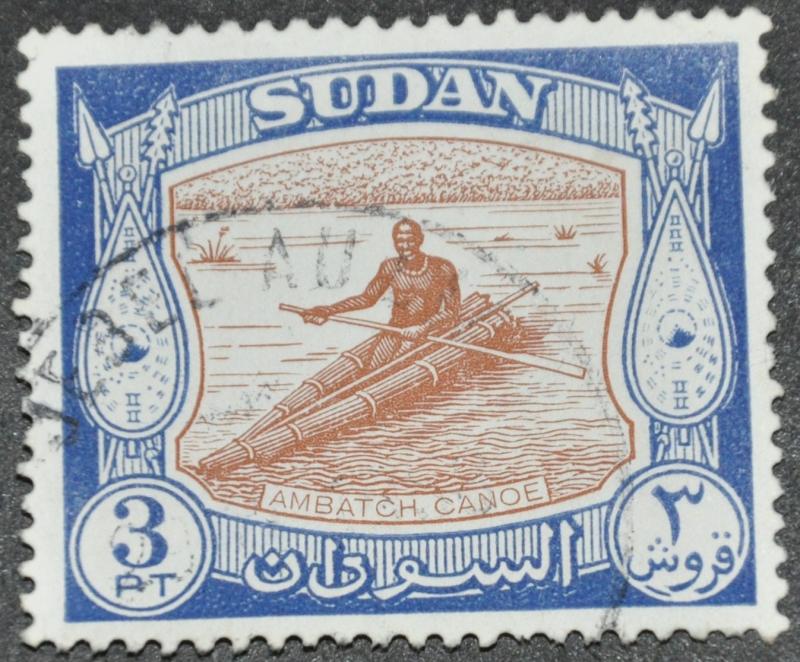 DYNAMITE Stamps: Sudan Scott #106  USED