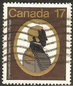 Canada Used Sc 819 - Colonel C. M. de Salaberry