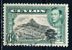 Ceylon #279 Single Used