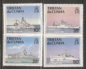 Tristan Da Cunha  SC 547-50 Mint, Never Hinged