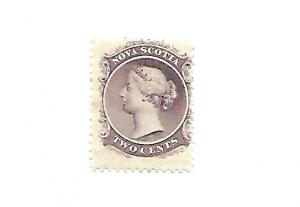 Nova Scotia 1860 - M - Scott# 9 *