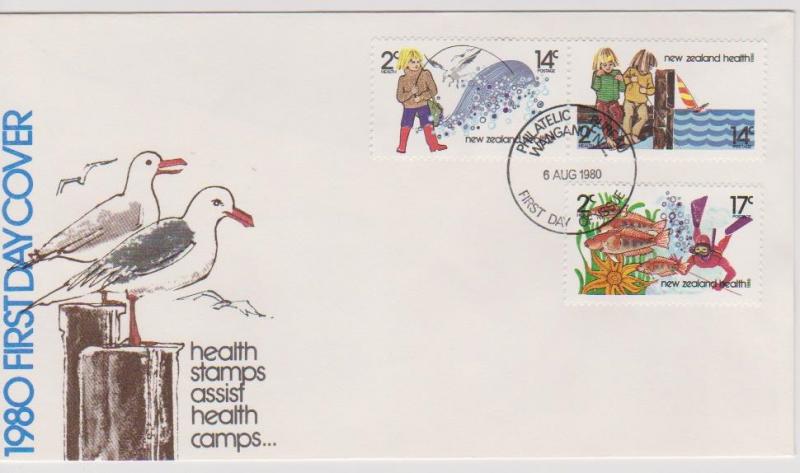 New Zealand 1980 Health First Day Cover