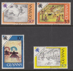 Guyana 302-305 MNH VF