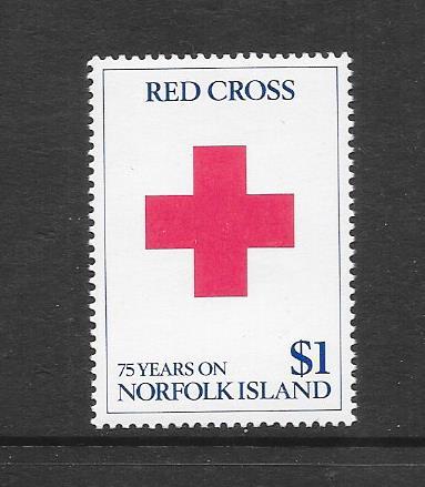 NORFOLK ISLAND - #461-RED CROSS   MNH