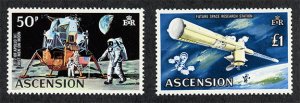 Ascension 138-151 MNH : : Decimal Currency Issue : : Space Exploration