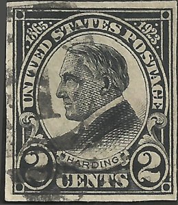 # 611 Used Black Warren G. Harding