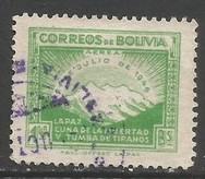 BOLIVIA C114 VFU 308A