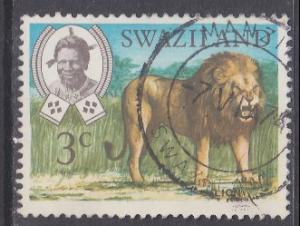 Swaziland sc#163 1969 3c Animals used