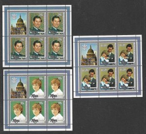 Niue 340-342   MNH  SC:$2.05