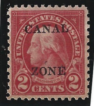 Canal Zone Scott #101 Mint NH 2c Perf 11X10 1/2 O/P 2019 CV $2.50