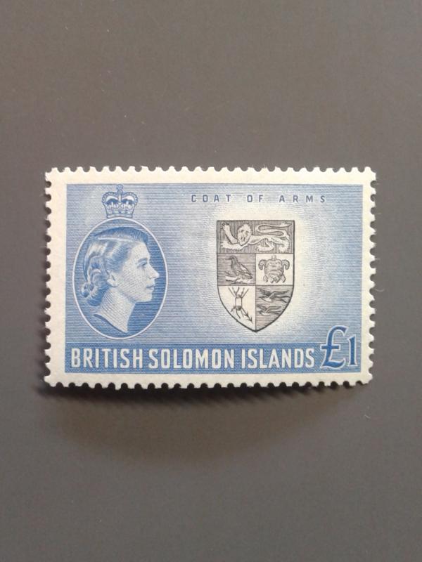 Solomon Islands 105  F-VF MH. Scott $ 32.50