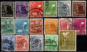 Germany #557-74 F-VF Used CV $19.85 (X4810)