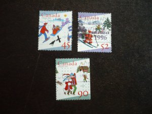 Stamps - Canada - Scott# 1627-1629 - Used Set of 3 Stamps