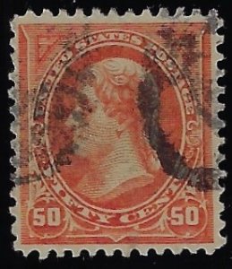 Scott #260 - $140.00 – VF-Used – Neat black cancellation. Radiating color