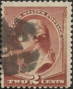 # 210 RED BROWN USED GEORGE WASHINGTON SCV-0.75