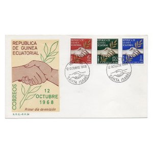 Equatorial Guinea 1968 [FDC] Guinea Independence Series (N)