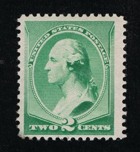 VERY AFFORDABLE GENUINE SCOTT #213 F-VF MINT OG H 1887 PERF-12 ABNC ISSUE #13084