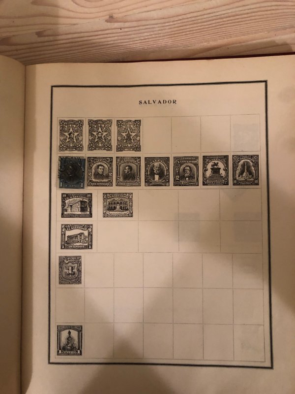 Modern Stamp Album Circa 1921