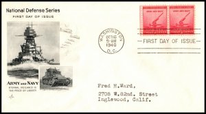 OAS-CNY 11256 SCOTT 900 – 1940 2c Anti-Aircraft Gun