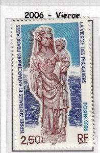 French Southern & Antartic FSAT 2006 - Virgin of the Seal  -MNH single # 368