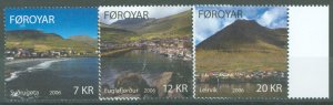 Faroe Islands #467-469  Single (Complete Set)