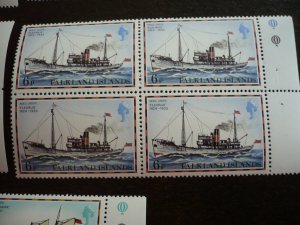 Stamps-Falkland Islands-Scott#260,262,264,265,269-MNH Set of 5 Booklet Panes