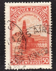 Argentina Scott 444 F+ used.  FREE...