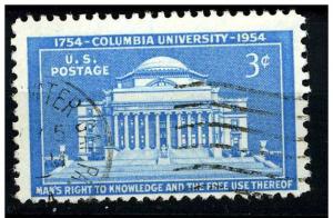 USA 1953 - Scott 1029 used - 3c, Columbia University 