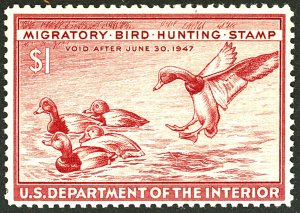 U.S. #RW13 MINT OG NH