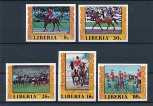 [55795] Liberia 1977 Olympic games Equestrian Horse Imperforated MNH