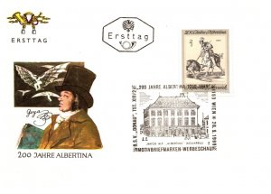 Austria, Worldwide First Day Cover, Art