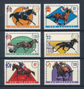 [111886] New Zealand 1996 Sport horseracing horses  MNH