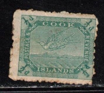 COOK ISLANDS Scott # 27 NO GUM - Heavy Hinged