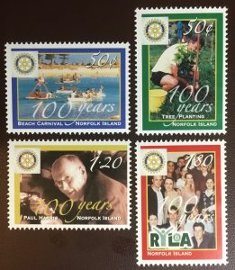 Norfolk Island 2005 Rotary Centenary MNH