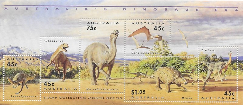 Australia 1347a  1993   s/s   vf mint nh