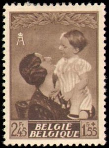Belgium #B189-B196 Complete Set(8), 1937, Hinged