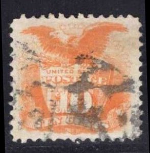 US STAMPS #116 10c PICTORIAL USED $110 LOT #78791-5