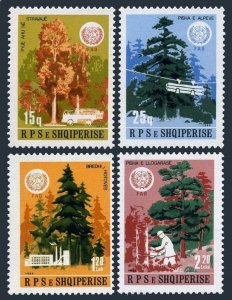 Albania 2142-2145,MNH.Michel 2233-2236. UNFAO-1984.Forestry,logging.