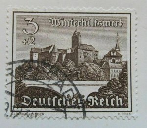 A6P31F74 Germany Semi-Postal Stamp 1939 3+2pf used