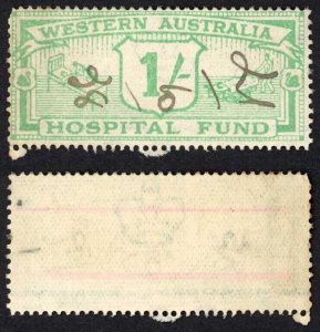 Western Australia 1/- Emerald Hospital Fund BF9