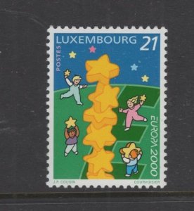 Luxembourg #1035  (2000 Europa issue) VFMNH CV $1.40