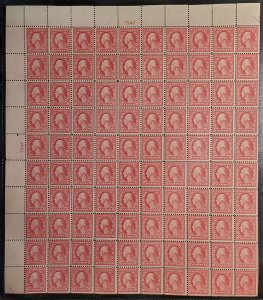 MALACK 505 2c Washington, VF OG mostly NH, double er..MORE.. k1416