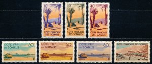 Somali Coast #248-254 Short Set of 7 MNH