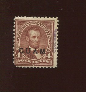 Guam 4S Specimen Overprint Mint Stamp (Bx 3648)