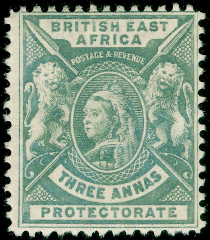 BRITISH EAST AFRICA SG69, 3a grey, M MINT. Cat £12.