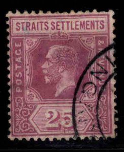 Straits Settlements Scott 194 Used KGV stamp, wmk4, Die 2